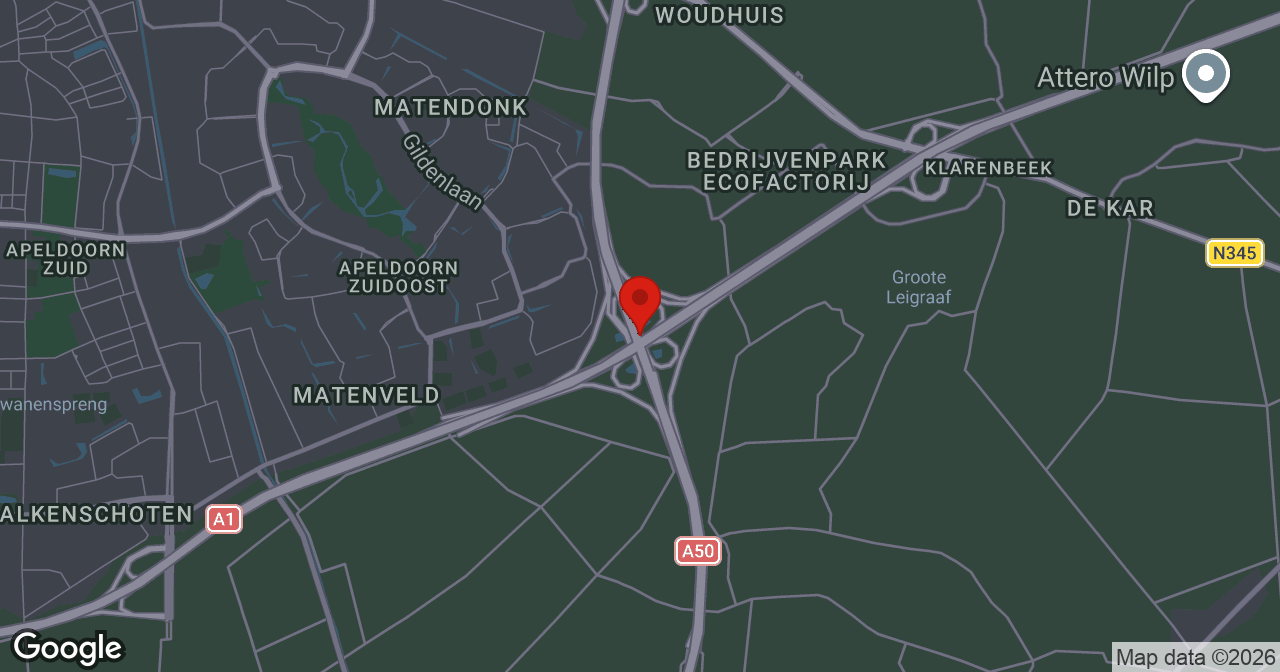 Kaart van de meldlocatie