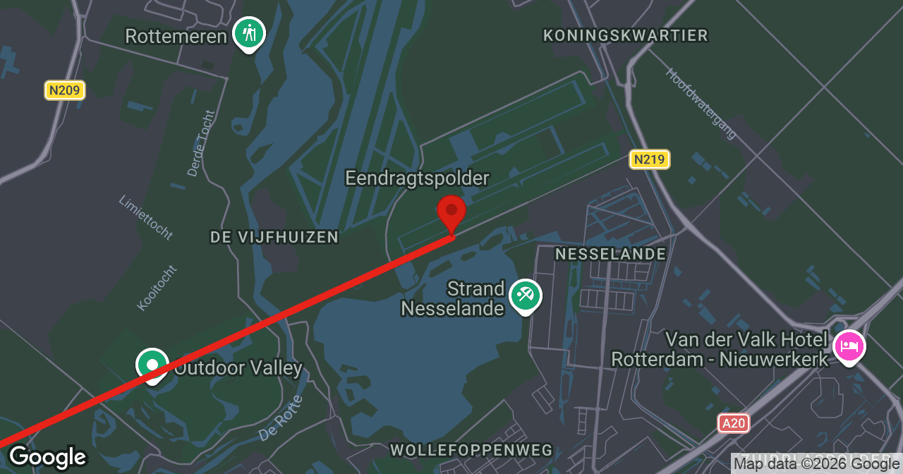 Kaart van de meldlocatie