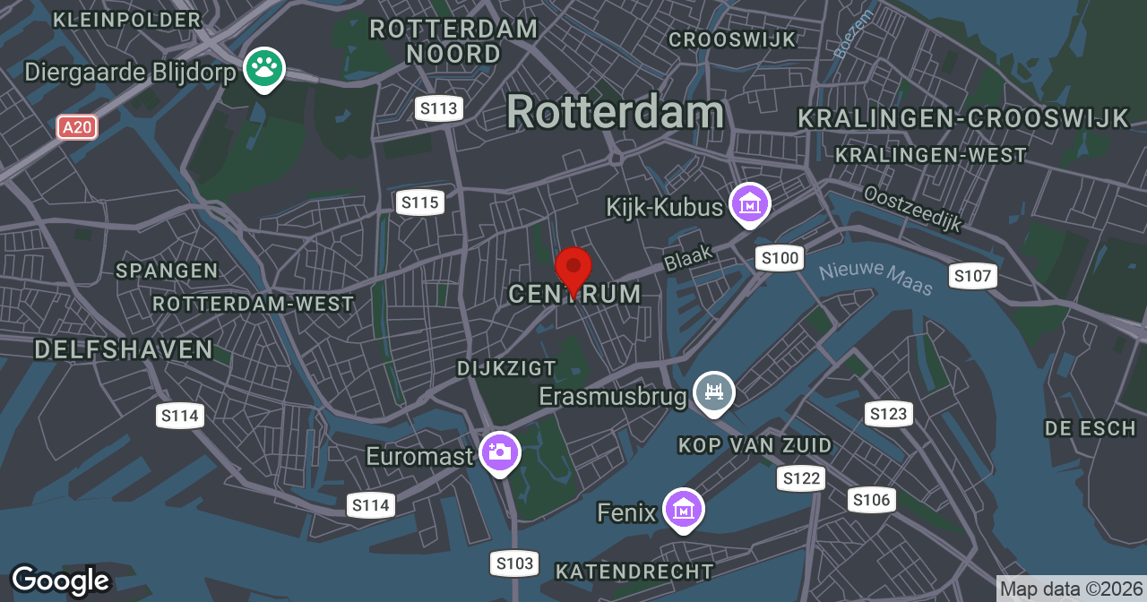 Kaart van de meldlocatie