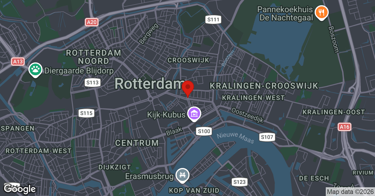 Kaart van de meldlocatie