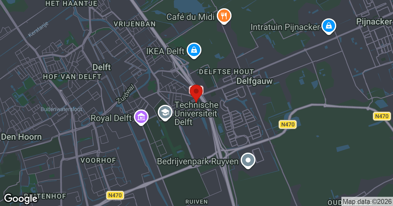 Kaart van de meldlocatie