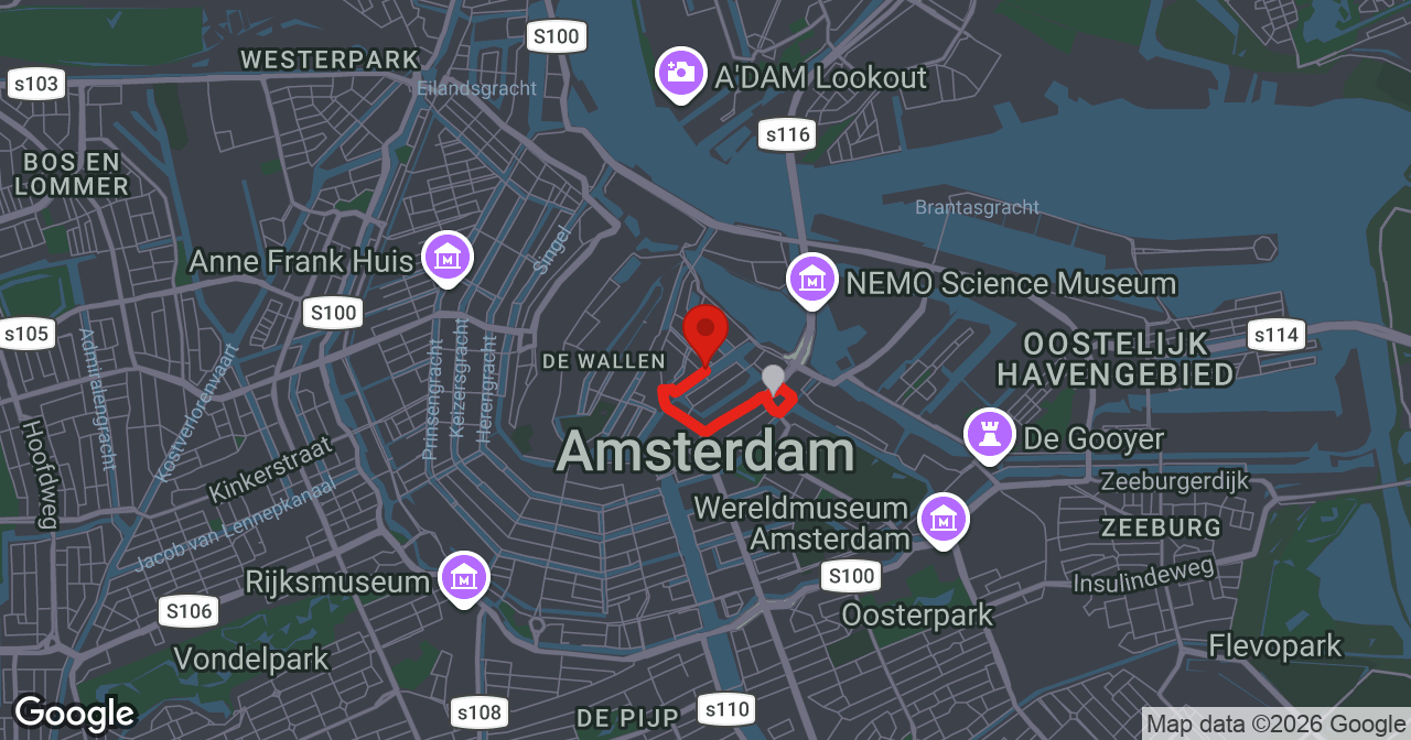 Kaart van de meldlocatie
