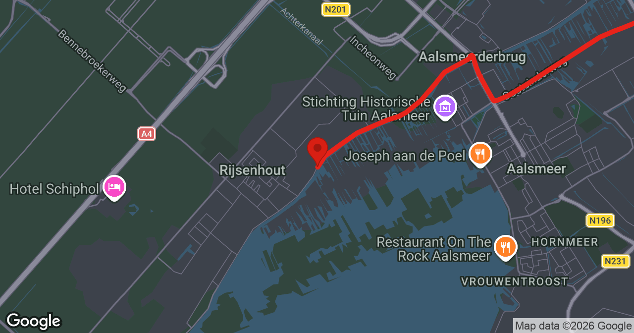 Kaart van de meldlocatie