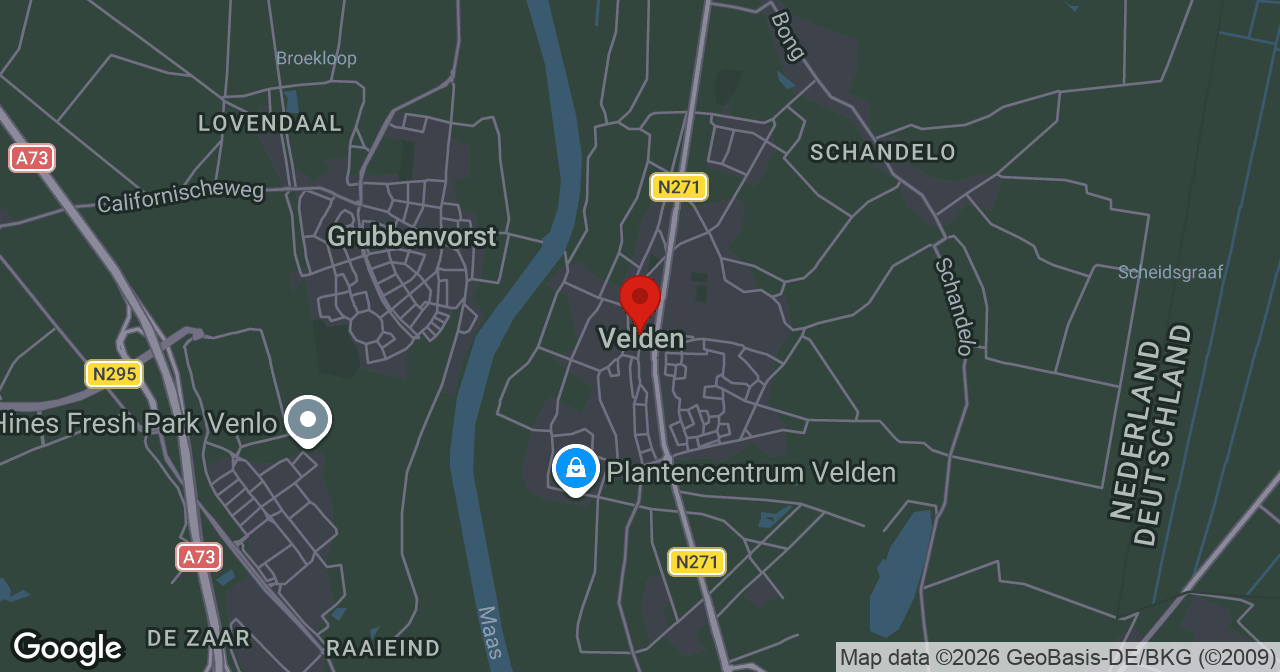 Kaart van de meldlocatie