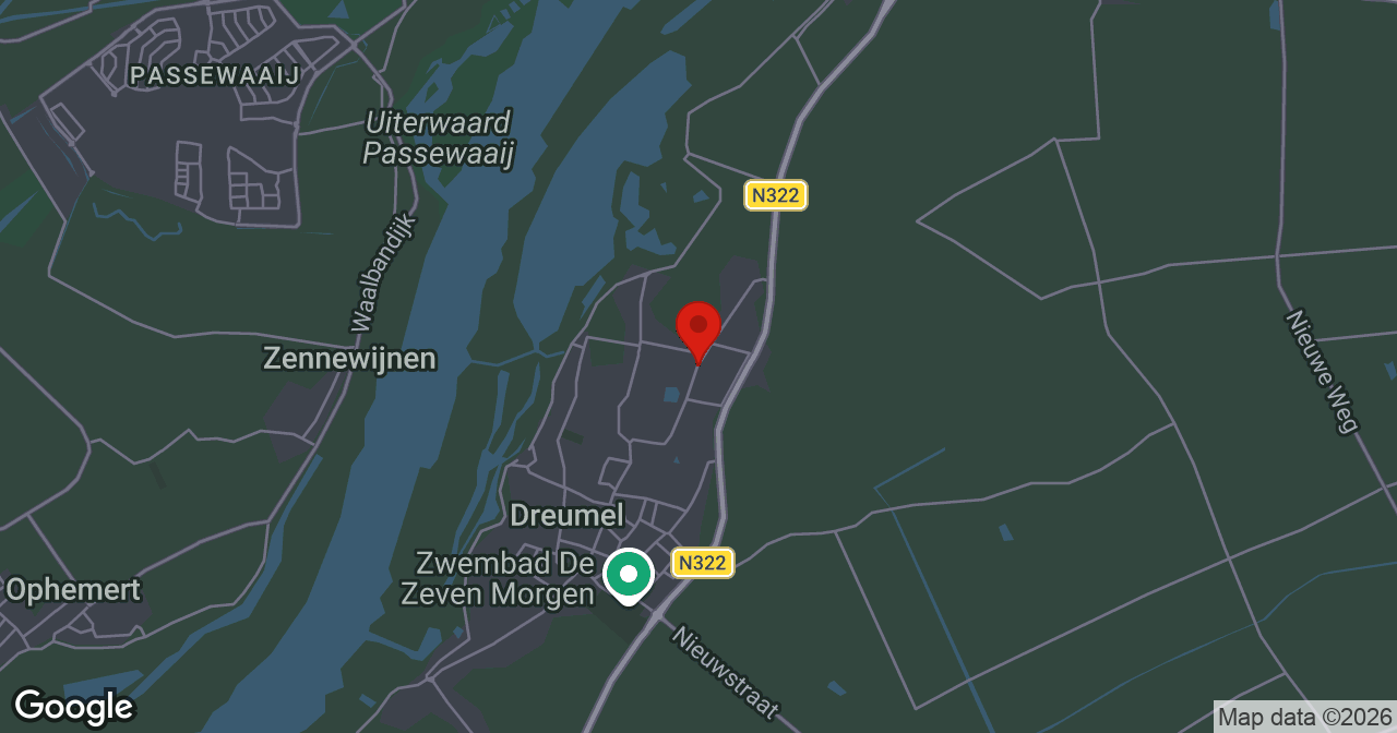 Kaart van de meldlocatie