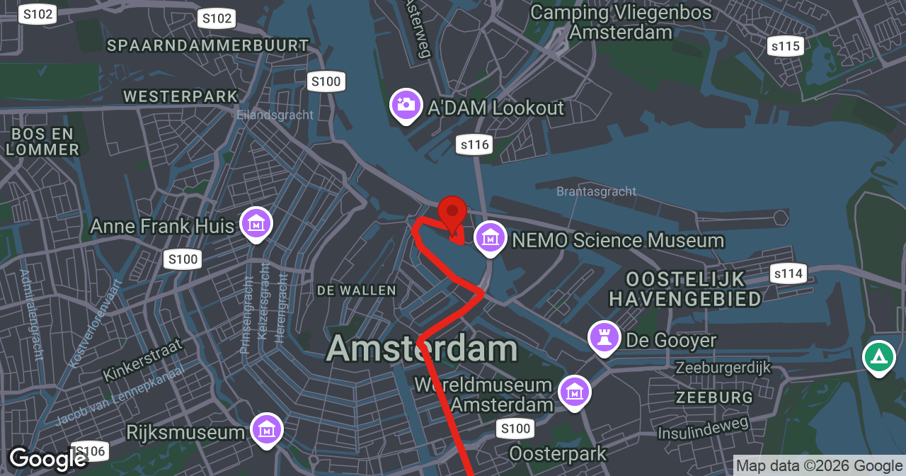 Kaart van de meldlocatie