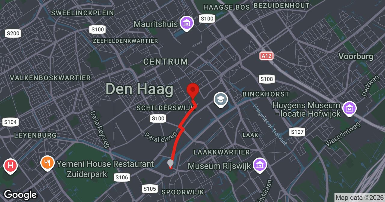 Kaart van de meldlocatie