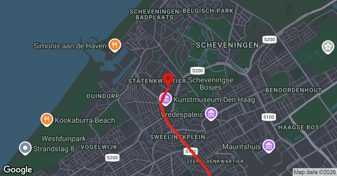 Kaart van de meldlocatie