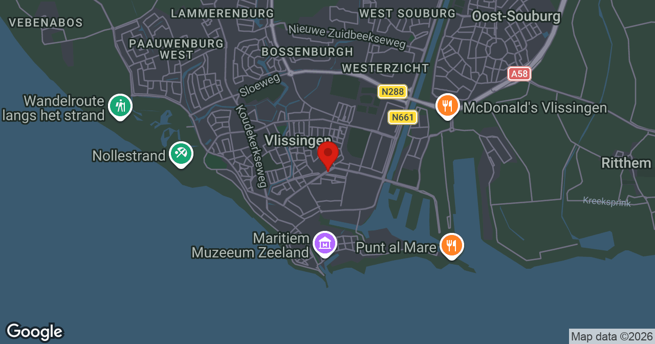 Kaart van de meldlocatie