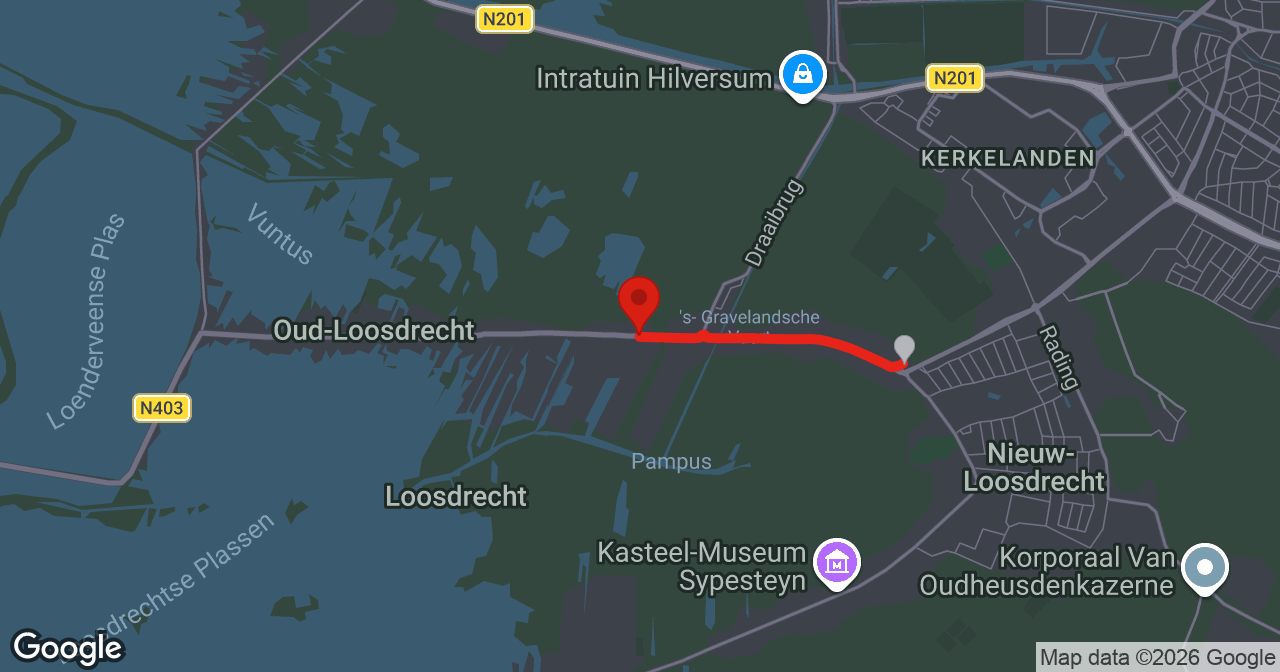 Kaart van de meldlocatie