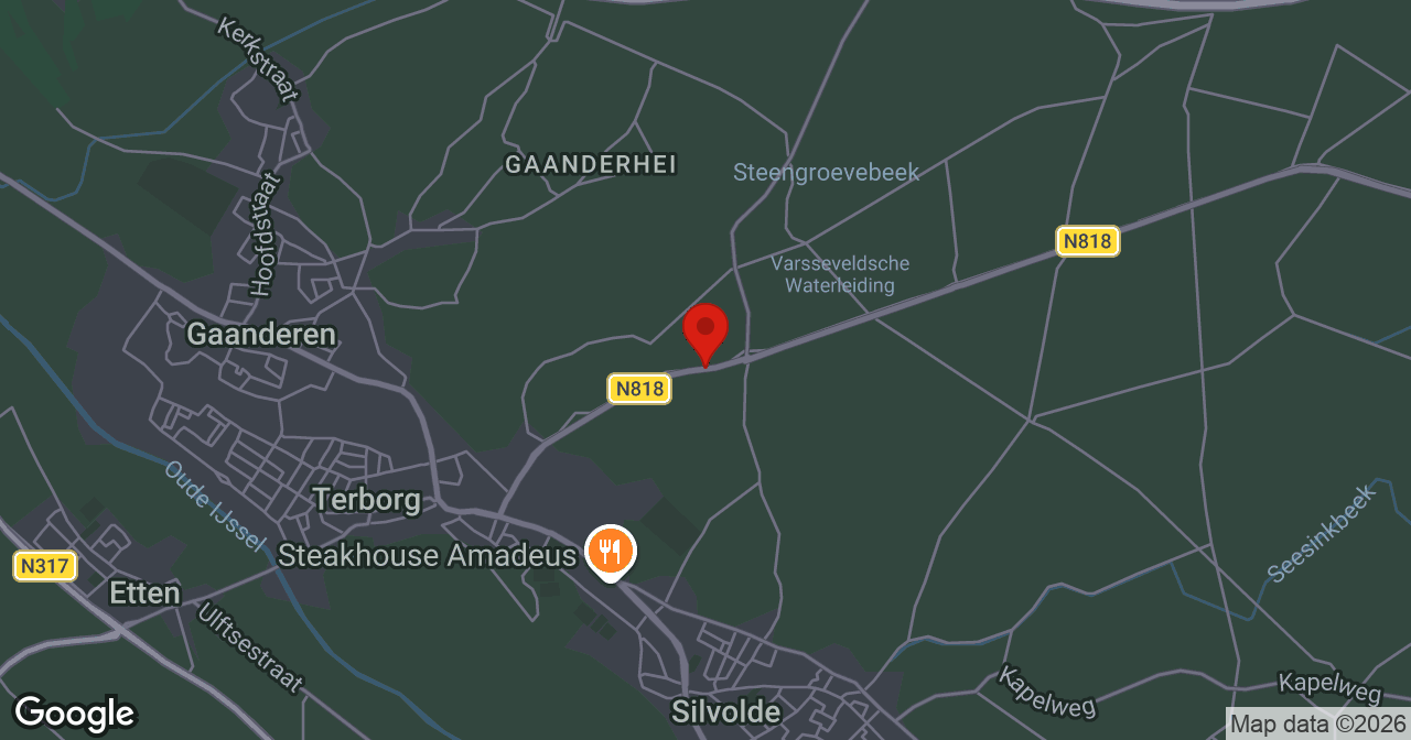 Kaart van de meldlocatie