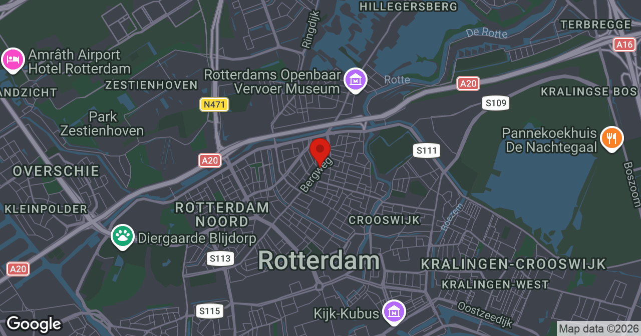 Kaart van de meldlocatie