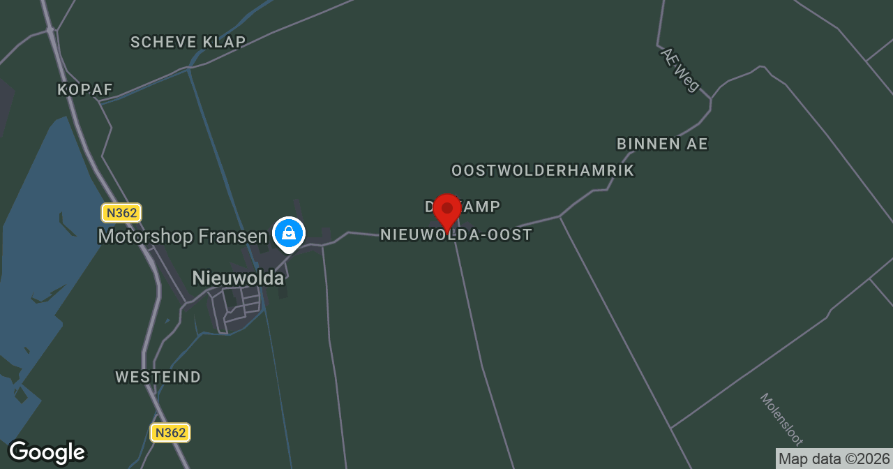 Kaart van de meldlocatie