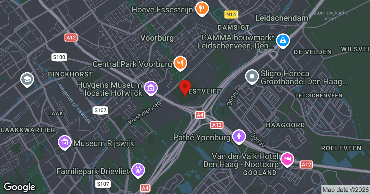 Kaart van de meldlocatie