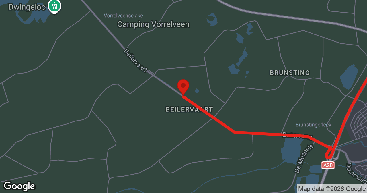 Kaart van de meldlocatie