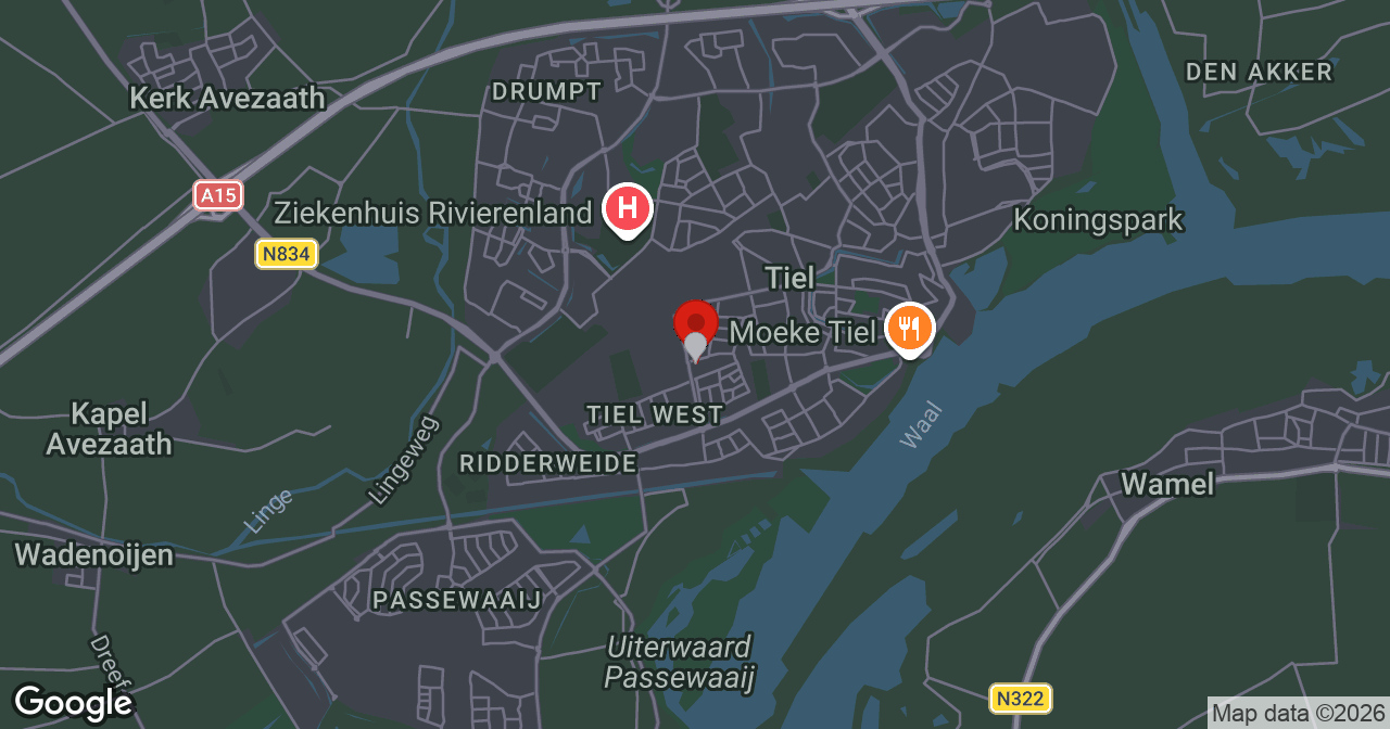 Kaart van de meldlocatie