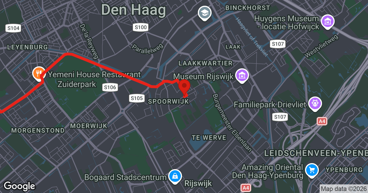 Kaart van de meldlocatie