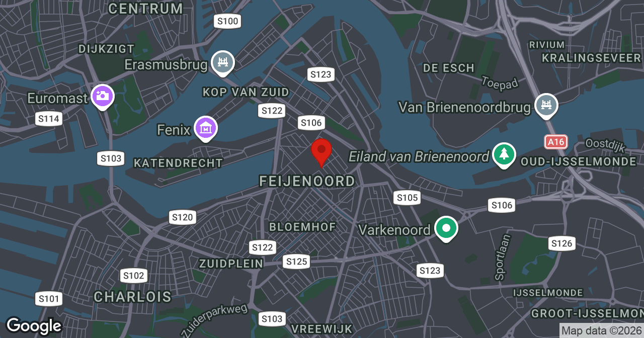 Kaart van de meldlocatie