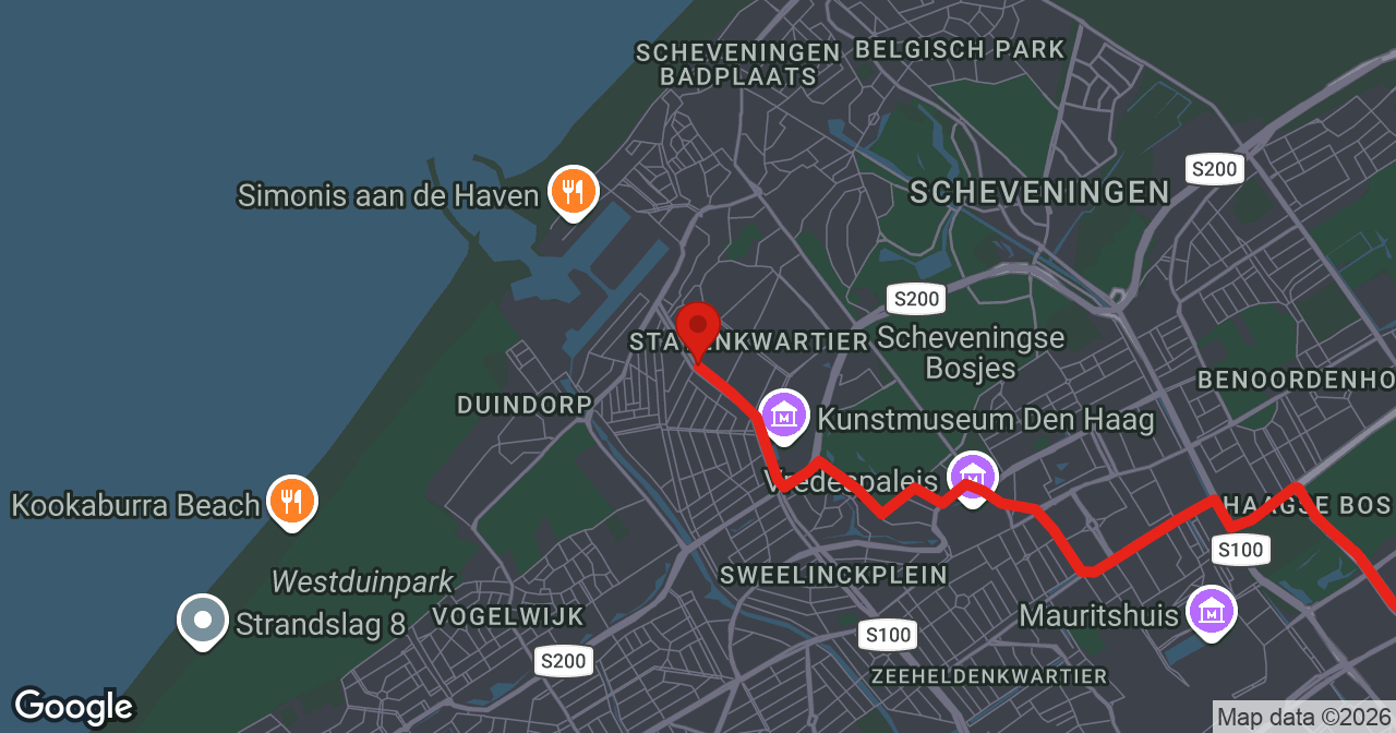 Kaart van de meldlocatie