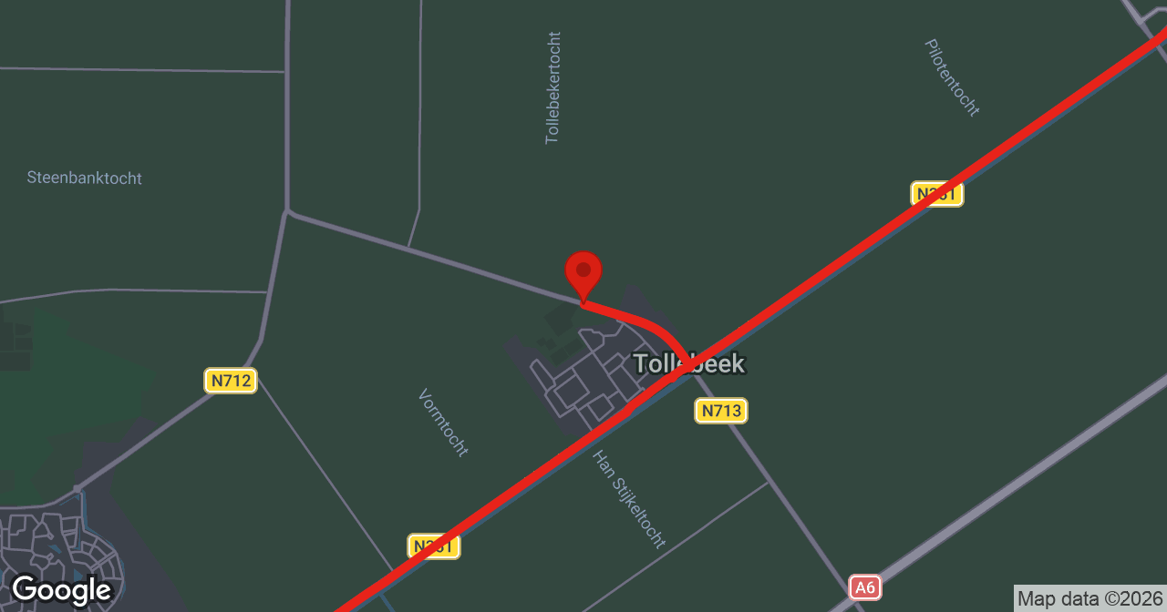 Kaart van de meldlocatie