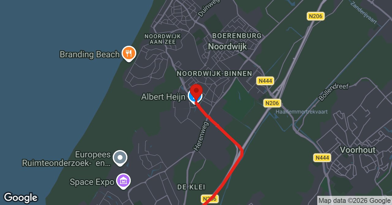 Kaart van de meldlocatie