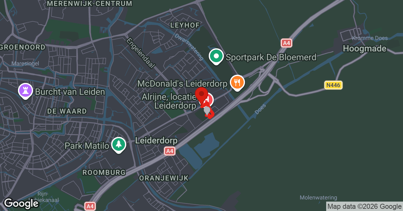 Kaart van de meldlocatie