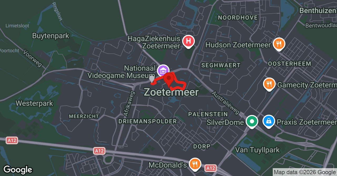 Kaart van de meldlocatie