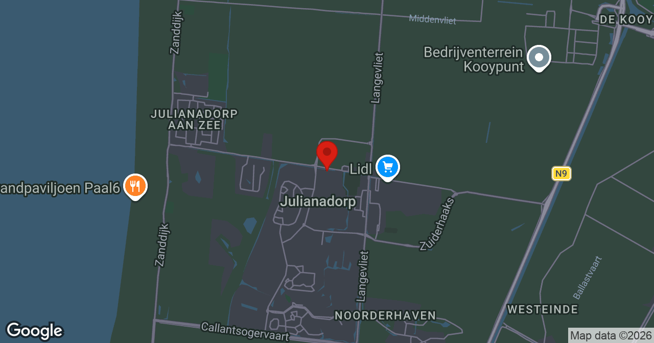 Kaart van de meldlocatie