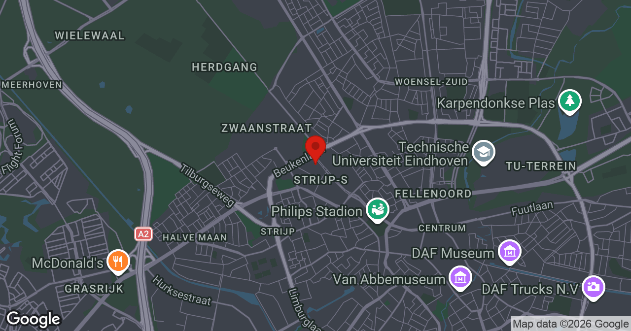 Kaart van de meldlocatie