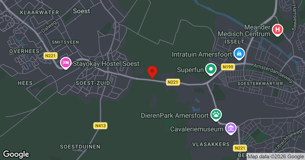 Kaart van de meldlocatie