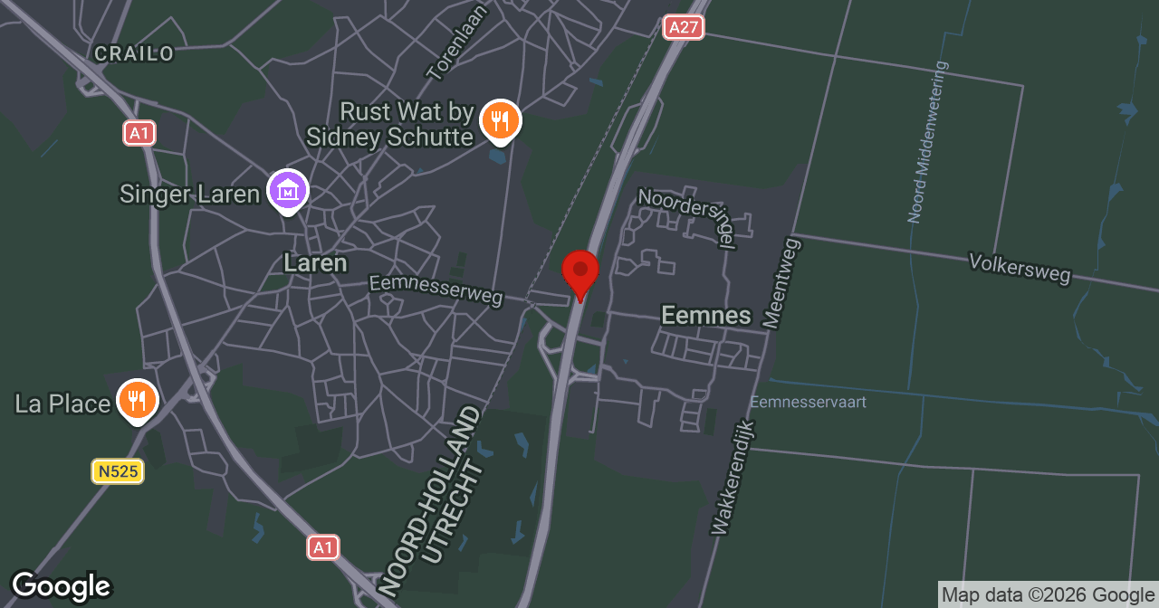 Kaart van de meldlocatie