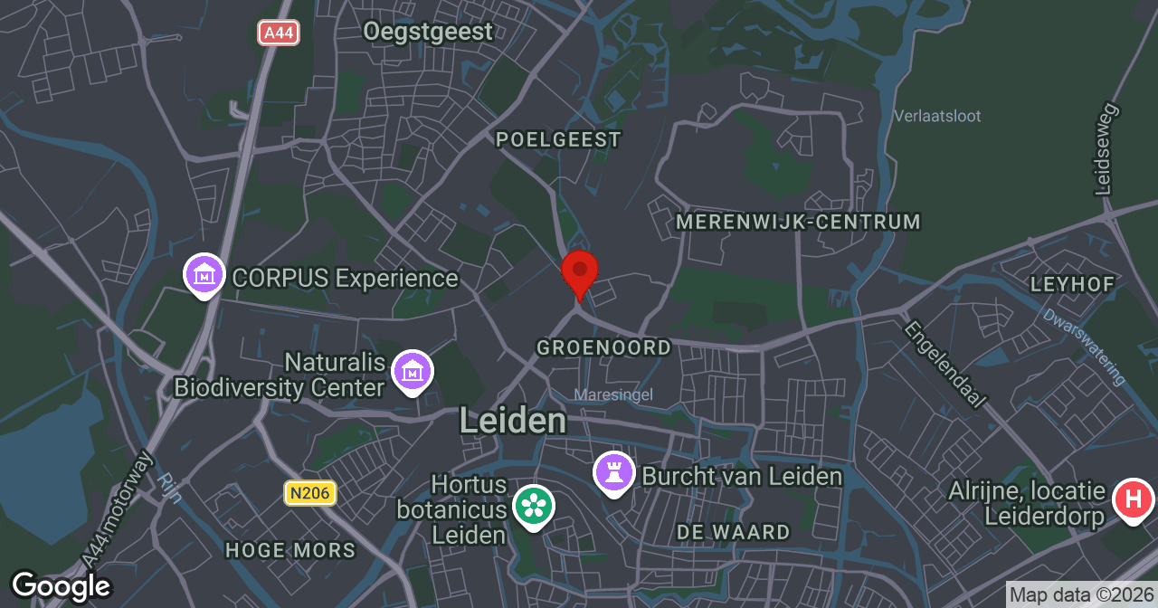 Kaart van de meldlocatie