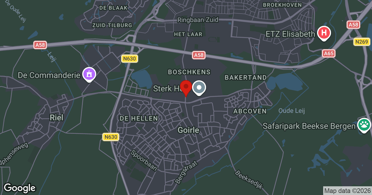 Kaart van de meldlocatie