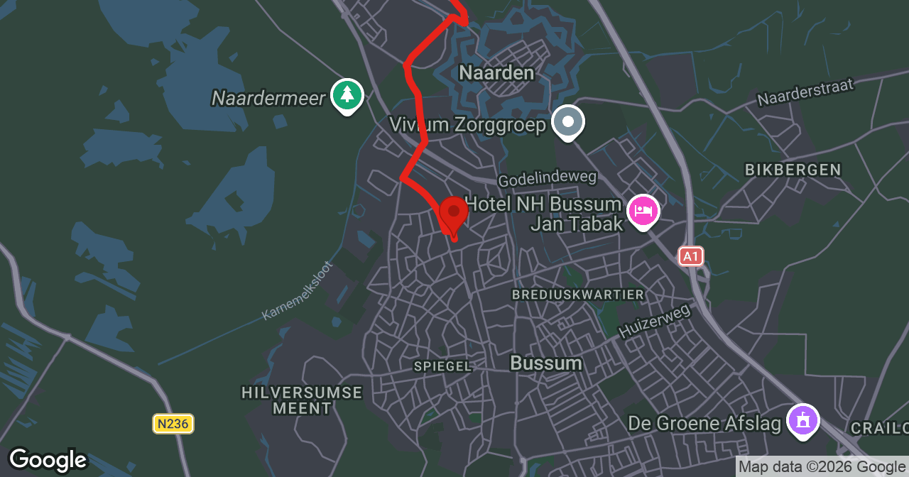 Kaart van de meldlocatie