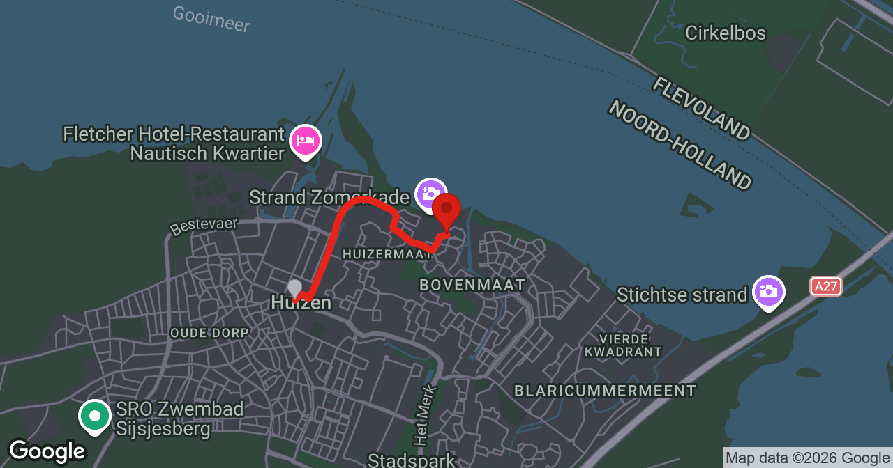 Kaart van de meldlocatie