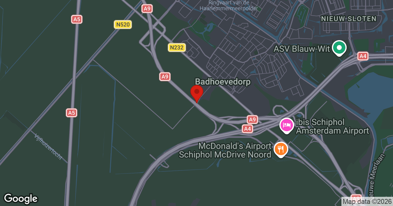 Kaart van de meldlocatie