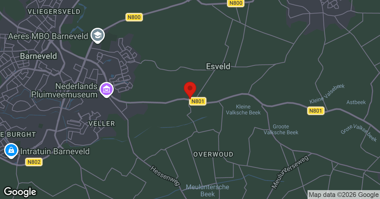 Kaart van de meldlocatie