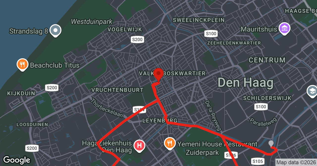 Kaart van de meldlocatie