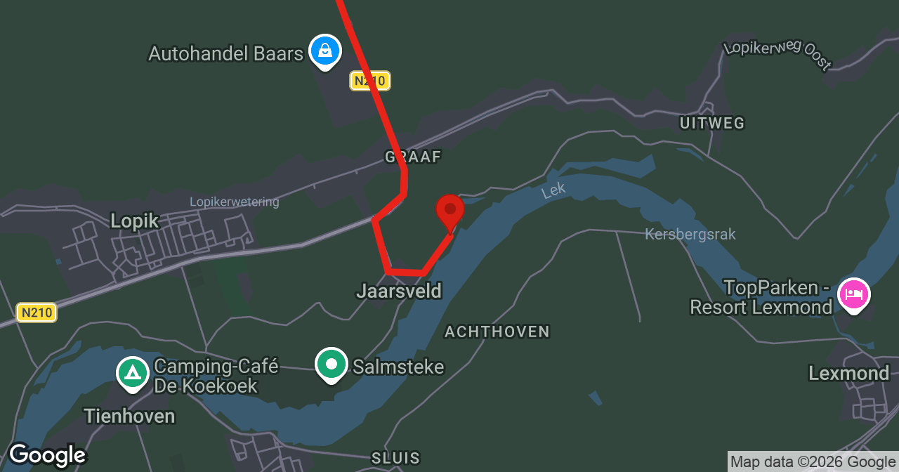 Kaart van de meldlocatie
