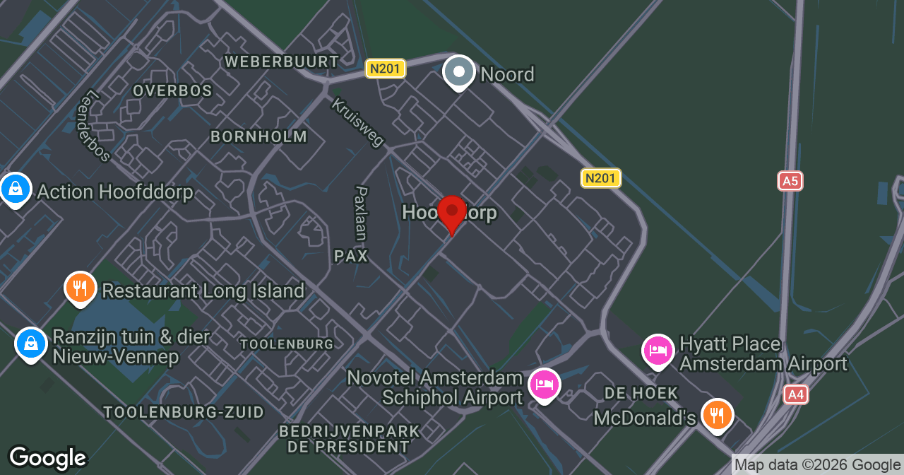 Kaart van de meldlocatie