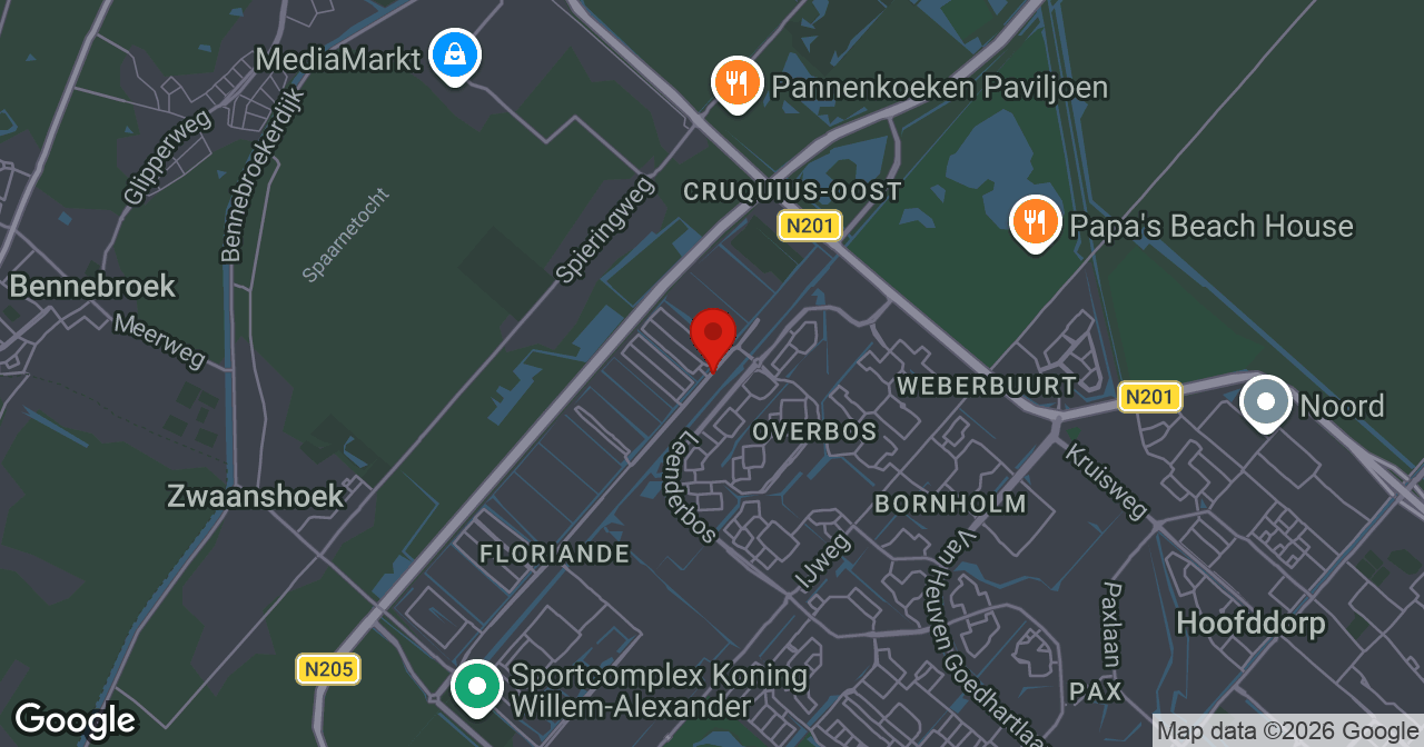 Kaart van de meldlocatie