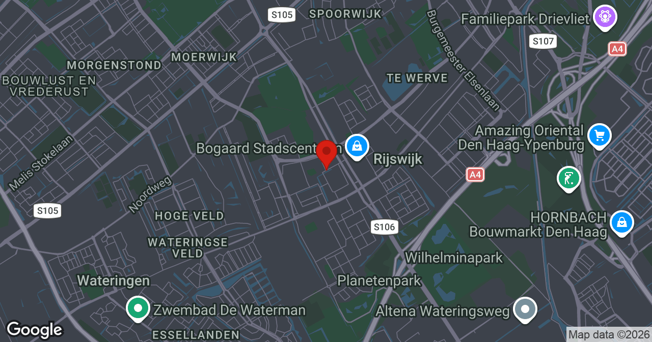 Kaart van de meldlocatie