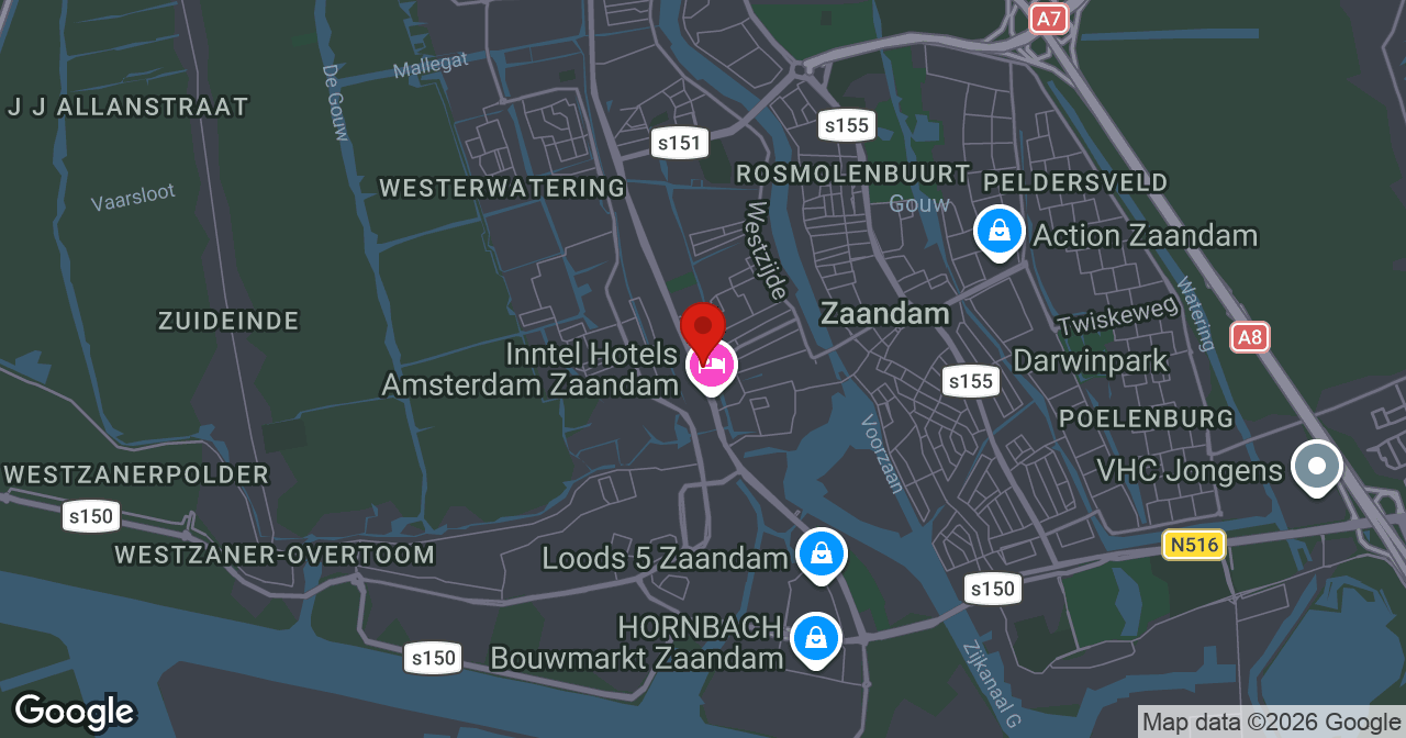 Kaart van de meldlocatie