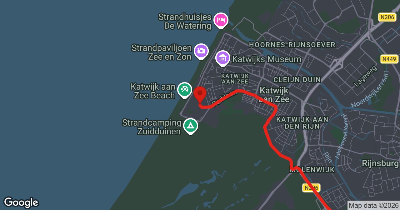 Kaart van de meldlocatie