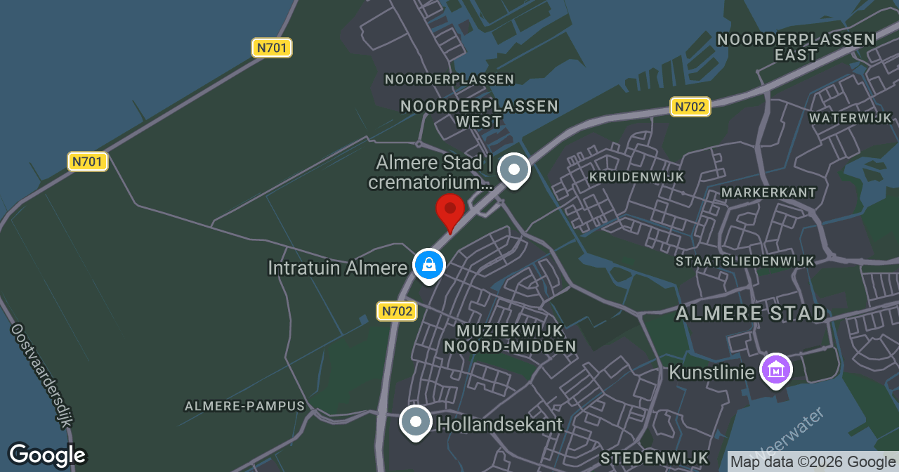 Kaart van de meldlocatie