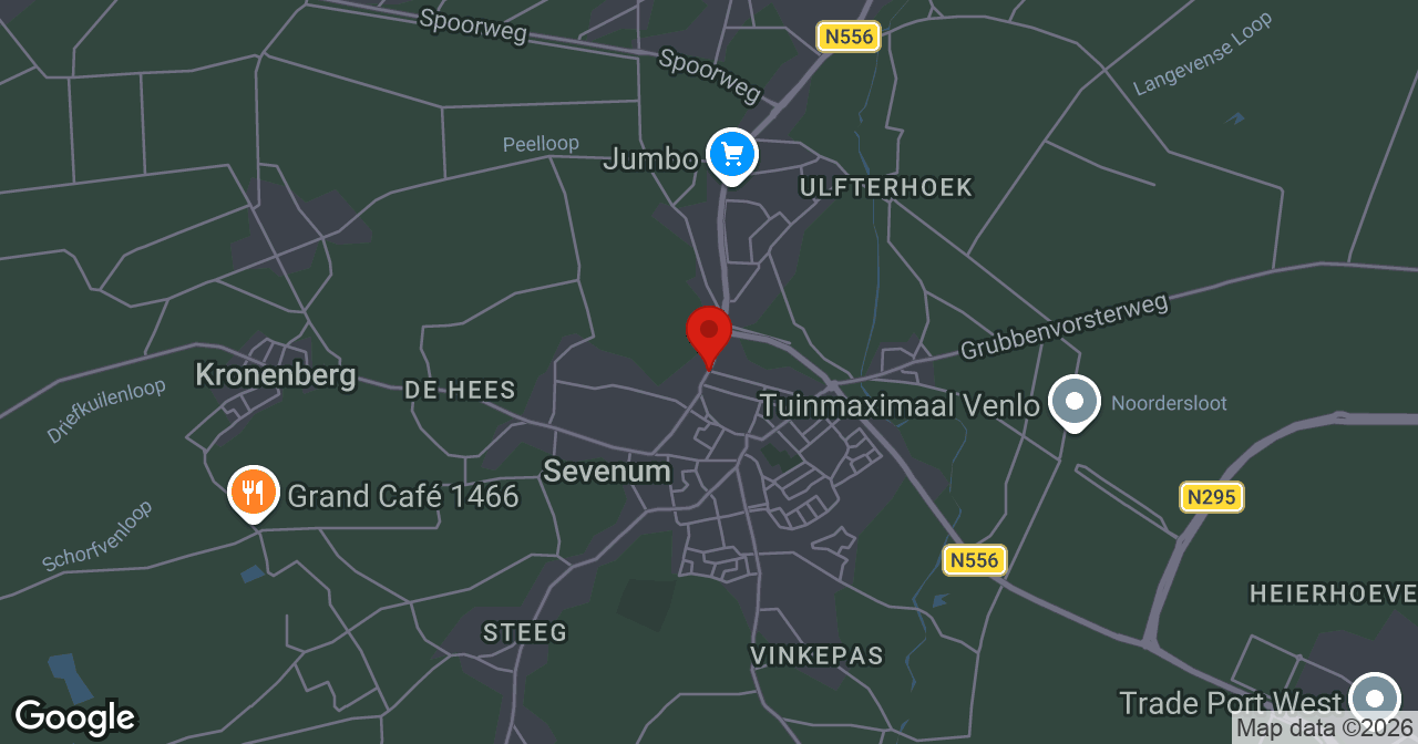 Kaart van de meldlocatie