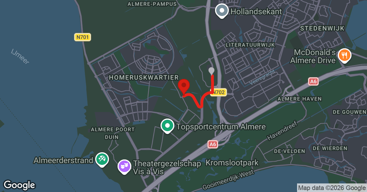 Kaart van de meldlocatie