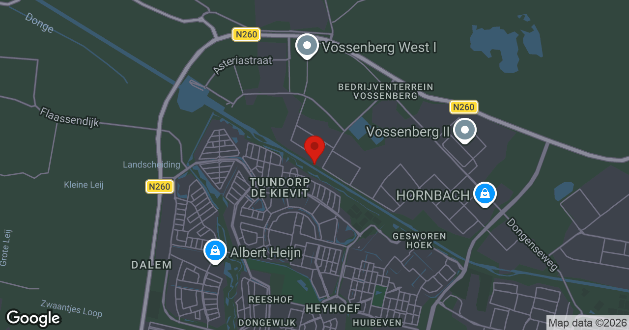 Kaart van de meldlocatie