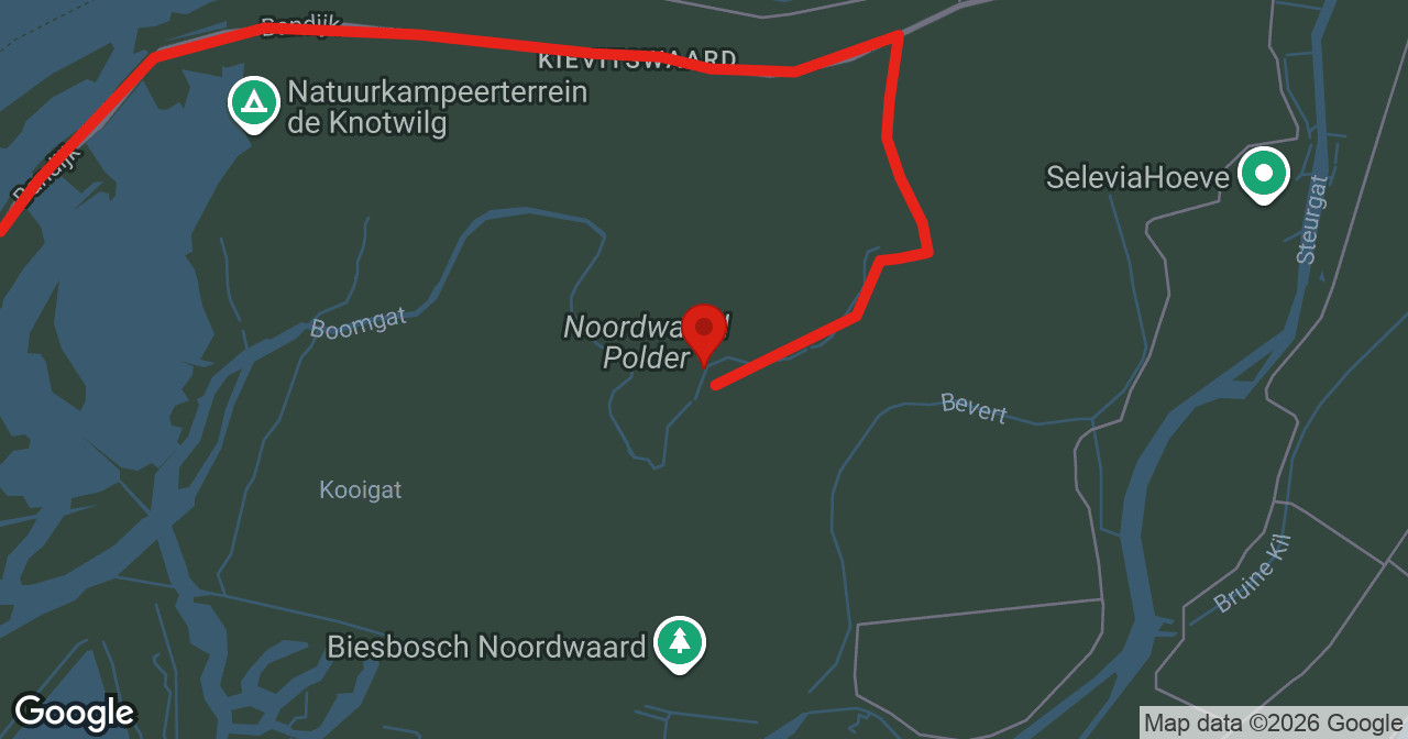 Kaart van de meldlocatie