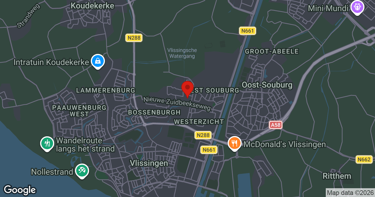 Kaart van de meldlocatie